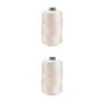 thumbnail image 4 of Ounissouiy Hilo De Ganchillo Hipoalergénico Transpirable No Tóxico Y Agradable Para La Piel Para Hacer Sombreros Y Bolsos 25 Beige 25 beis 2Conjunto, 4 of 6