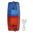 thumbnail image 2 of Mini LED Strobe Light, Plastic Warning Shoulder Light  For Cycling Red And Blue,Yellow,Blue And Yellow,Red,Transparent, 2 of 8