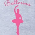 thumbnail image 2 of CafePress - Ballerina_Bew Pink - Cute Infant Baby Football Bodysuit, 2 of 3