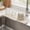 White, variant on Silicone Faucet Splash Guard Mat, Sloped Drainage Sink Pad With Raised Rim And Non-Slip Texture, Fast-Drying Countertop Protector For Kitchen Sink Areas