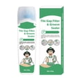 thumbnail image 2 of TOUMENY Multi Functional Grout Sealant for Ceramic Tile Gaps, 200ml White Odorless Waterproof Tile Filler for Bathroom Kitchen, Grout Whitener Sealer for Floor Backsplash Repair, 2 of 6