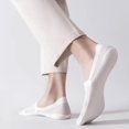 thumbnail image 6 of No Show Socks, Ultra Thin Breathable Mesh Non Slip Invisible Liner Socks for Flats and Sneakers for Women and Men, White, 6 of 6