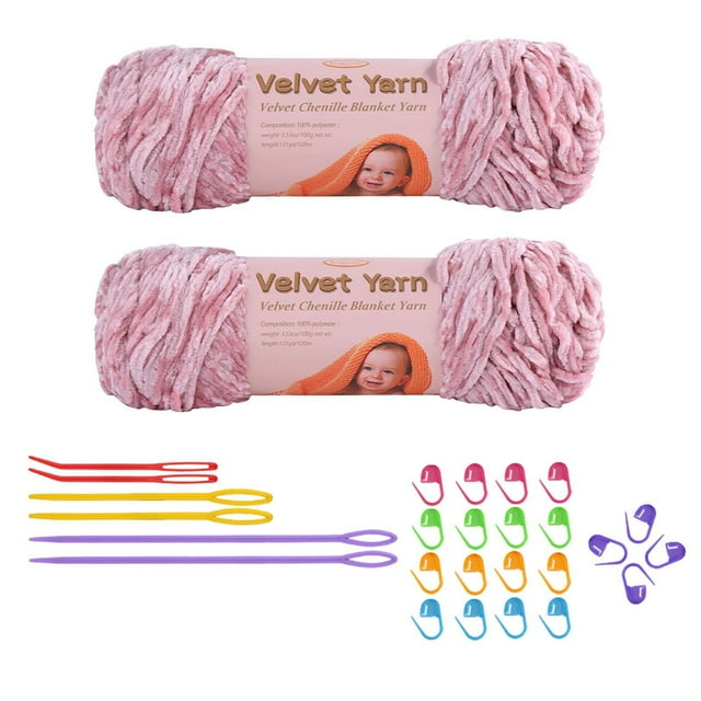 Vaidha Hand Woven Crochet Yarn In A Velvet Yarn Ball Skin Friendly And Soft Yarn