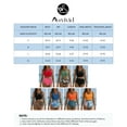 thumbnail image 4 of SHEWIN Women Bikini Sets Two Piece Swimsuits Floral Print Bathing Suits High Waisted Bikini Swimwear Racerback Tops with Bottom, 4 of 8