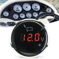 thumbnail image 3 of Car Voltmeter Voltage Gauge Meter, 2 Inch Universal LED Digital Display Battery Voltage Gauge For Boat Auto, 3 of 8