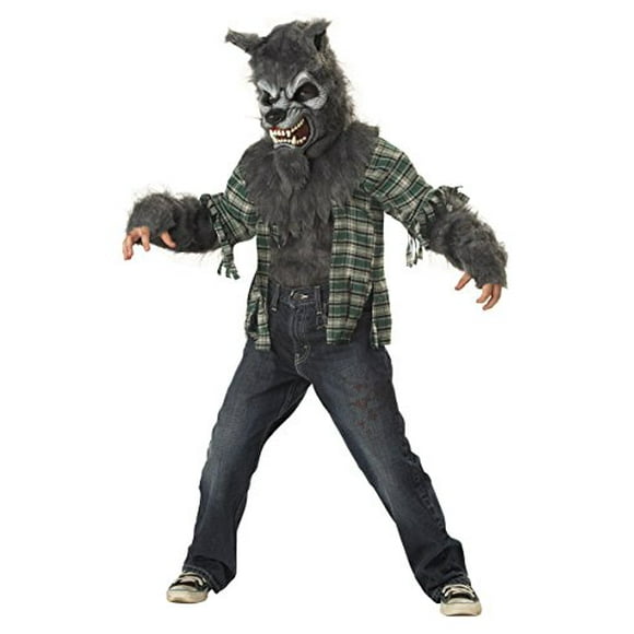 Werewolf Child Costume Grey - X-Large