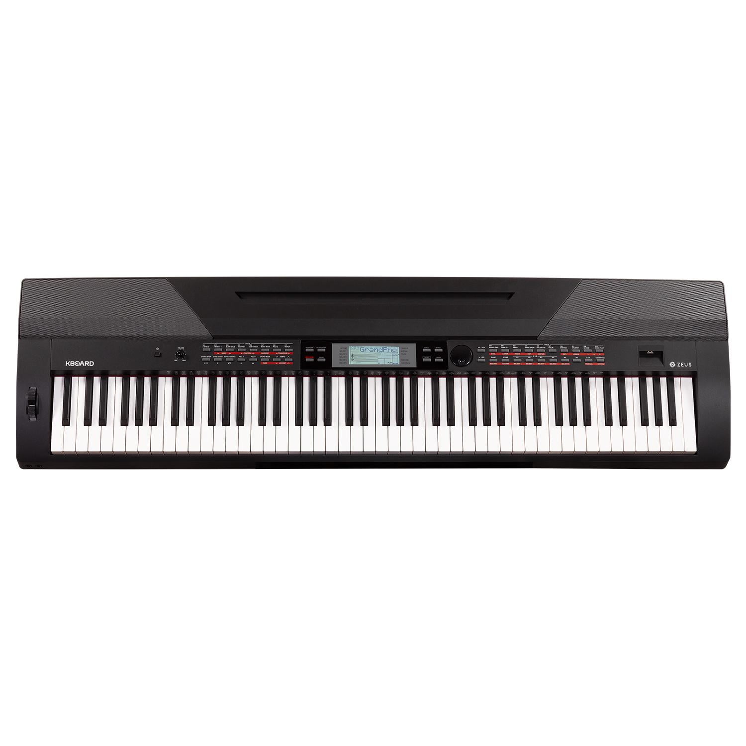 KEYBOARD Piano Digital compacto con 88 Teclas pesadas ZEUS KEYBOARD ...