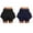 Navy, variant on Pxkloy 2 Pack Womens Tennis Skort with Shorts Elastic Waist Running Workout Short Summer Casual Athletic Shorts for Ladies Black,XXL