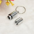 New Mini Aluminum Bottle Holder Container Keychain Internal Frame Pack