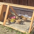 thumbnail image 6 of Rabbit Hutch Small Chicken Coop Wooden Pet House Bunny Cage for Small Animals, 6 of 11