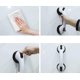 thumbnail image 3 of 2-pack Of 12" Bathroom Grab Bars Shower Handle With Strong Suction Cup, 3 of 4