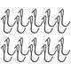 thumbnail image 5 of BRIGHTFUFU Ganchos para tablero de clavijas de 20 piezas, gancho colgante para tablero, ganchos organizadores multiusos para tablero de clavijas, 5 of 8
