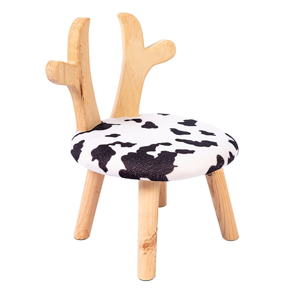 Solid Wood Animal Stool Wood Back Chair Chair Soft for Kids Children Small Short Stool Household Change Shoes Stool C Solid Wood Animal Stool Wood Back Chair Chair Soft for Kids Children Small Short Stool Household Change Shoes Stool C