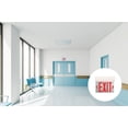 thumbnail image 2 of Lithonia Lighting BE W R SM CP2 M2 Basics Edge-Lit Exit Sign 4" Wide Led Red Letter Exit, 2 of 7