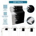 thumbnail image 7 of Table Runner Dresser Scarves 72 Inch Long, Abstract Black and White Paint Linen Dining Table Runners Modern Art Smear Texture Tabletop Scarf for Wedding Holiday Party Kitchen, 7 of 7
