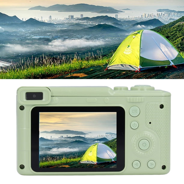 Cámara Digital 4K, Cámara De Vídeo Con Lente Trasera Delantera HD De 50 MP Con Trípode Estabilización De Imagen Electrónica Enfoque Automático Filtros Multicolores Para