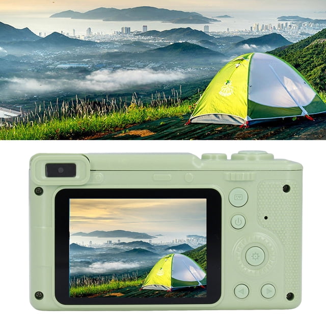 Cámara Digital 4K, Cámara De Vídeo Con Lente Trasera Delantera HD De 50 MP Con Trípode Estabilización De Imagen Electrónica Enfoque Automático Filtros Multicolores Para