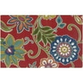 thumbnail image 6 of 19-inch Squared Patterned Spun Polyester Tufted Dining Chair Cushions (Set of 4) 94005-4CH-REO-51, 6 of 7