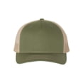 thumbnail image 2 of Gorra Trucker R RICHARDSON Ajustable Verde Oliva Militar y Beige, 2 of 3