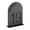 All black, variant on Matte Arched Wedding Table Numbers Reception Decoration Wedding Signs
