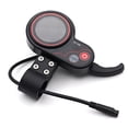 thumbnail image 1 of 36V 48V 60V 6 Pin Electric Scooter Display Universal LCD Display Speedometer, 1 of 10