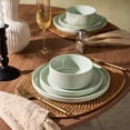 thumbnail image 5 of Famiware Star Series 12 Pieces Dinnerware Set, Light Green, 5 of 6