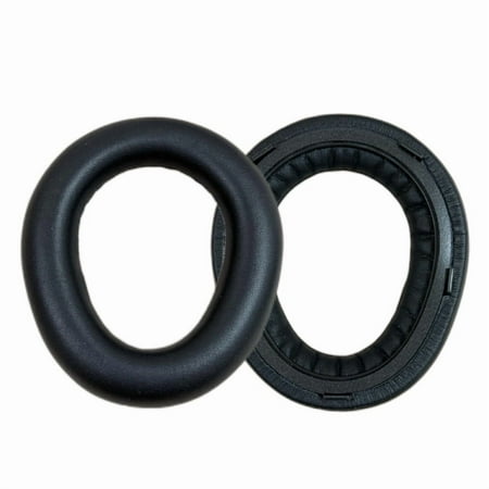 1Pair Earpads Protein Leather Ear Pads Ear Cushions Cover Memory Foam Earmuffs for Beyerdynamic AVENTHO 300 Headsets