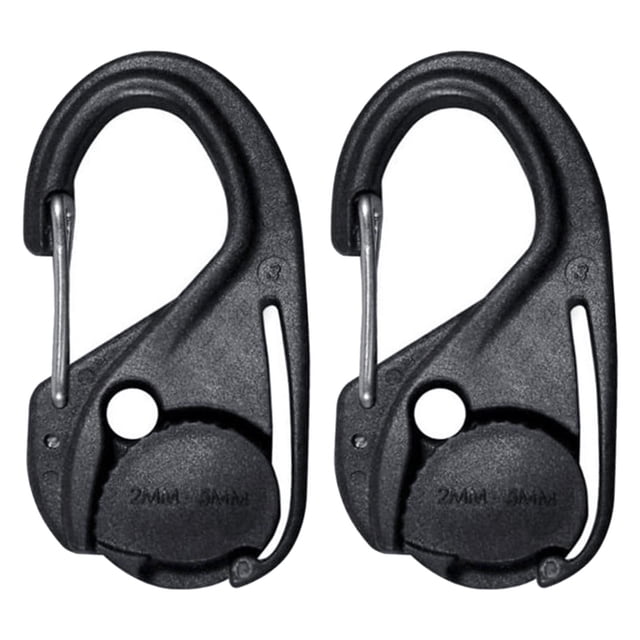 2 piezas, tensor , mosquetón, Clip duradero, ACC, tensor de cuerda, , hebilla de cuerda, herramienta de para , GRANDE Sunnimix Tensor de cable