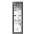 thumbnail image 2 of ArtToFrames 8" x 29" Tungsten Picture Frame, 8x29 inch Gray MDF Poster Frame (WOM-4640), 2 Pack, 2 of 7
