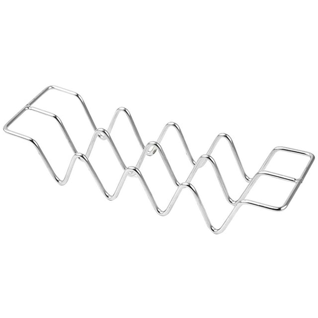 3 Pcs Support à Tacos en Acier Inoxydable Supports à Tacos Cuisine Restaurant Supports à Tacos