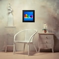 thumbnail image 4 of Hillert, Peter 15x15 Black Modern Framed Museum Art Print Titled - Rainbowl I, 4 of 5