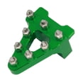 thumbnail image 2 of CNC Motorcycle Foot Brake Pedal Plate Bikes Durable Green, 2 of 8