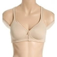 thumbnail image 3 of Vanity Fair Womens Body Caress Full Coverage Wirefree Bra, 42B, Ivory, 3 of 4