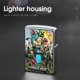 thumbnail image 4 of Una película de Minecraft-theme Copper Metal Lighter Shell, Premium Replacement Refillable Lighter Case with Durable Metal Construction, Compatible with Zippo and Most Standard Lighter Models, 4 of 6
