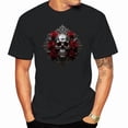 thumbnail image 3 of Men's Vintage Tee, Men Short Sleeve Crew Neck Print Top Summer Male ClothingEffortless Casual ., 3 of 8