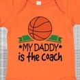 thumbnail image 4 of Inktastic Basketball My Daddy is the Coach Boys or Girls Baby Bodysuit, 4 of 5