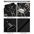 thumbnail image 6 of COOFANDY Men's Cowboy Shirts Long Sleeve Button Down Embroidered Western Shirts for Men, 6 of 7