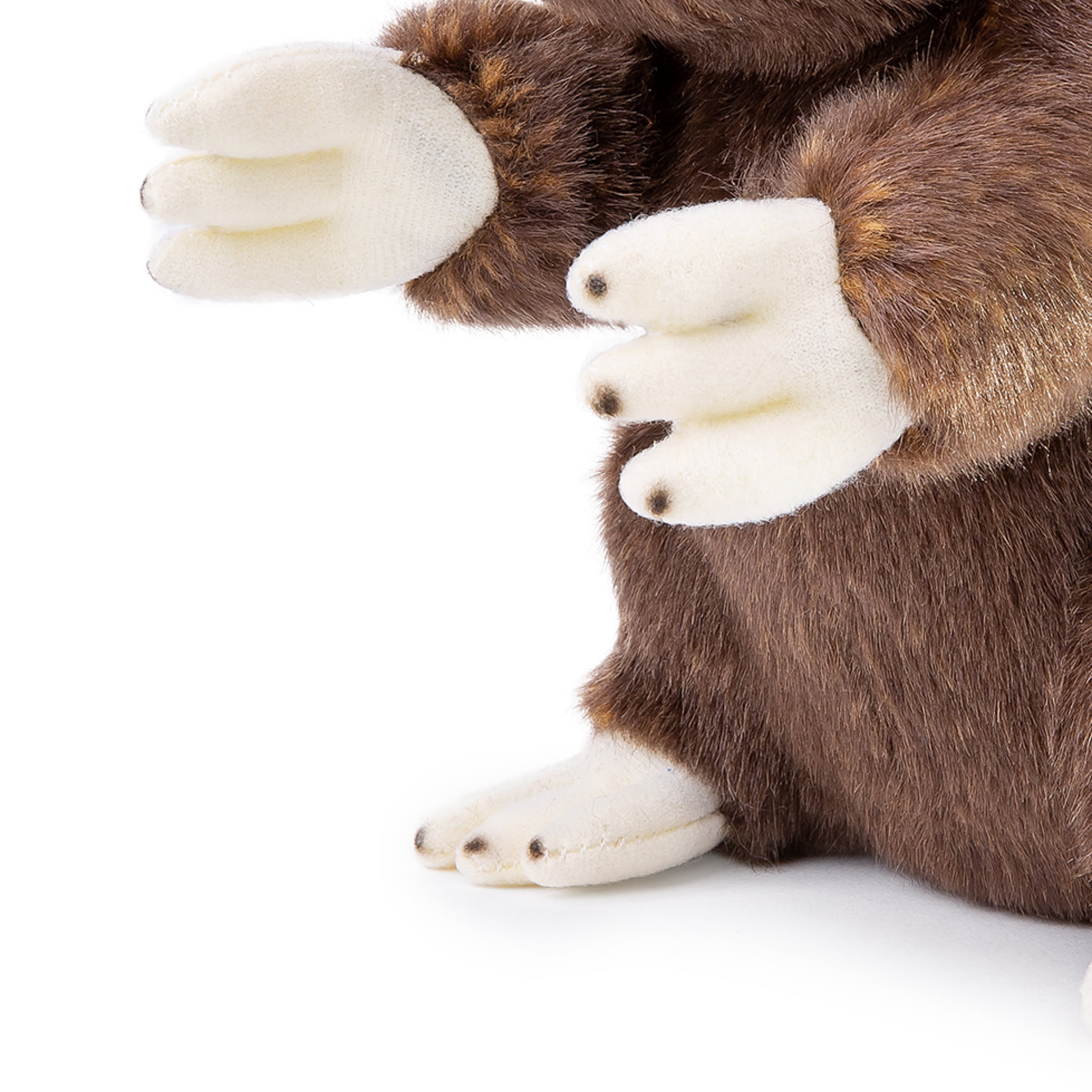 Realistic Mole Plush Stuffed Animal - 13.5 Inch Simulated Animal Toy For Kids & Collectors