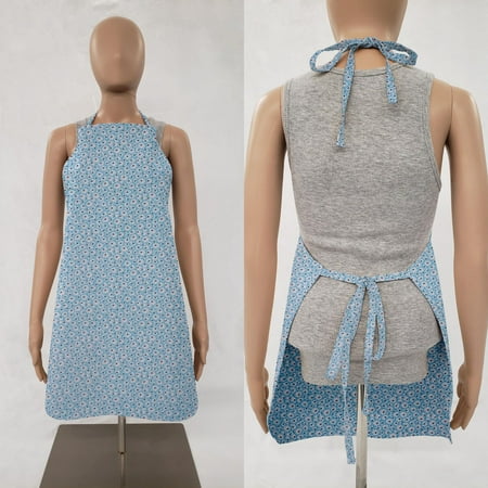 

Crazy for Daisies Bib Apron by Penny s Needful Things (Ice Blue)