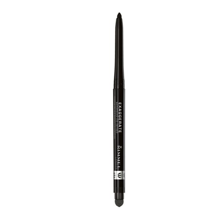 Rimmel Exaggerate Eye Definer, Blackest Black (Best Smudge Proof Eyeliner Pencil)