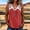 Red, variant on QUNYINEY Summer Tank Tops for Women Trendy Cotton Linen Colorblock Tops Lace V Neck Loose Fit Casual Sleeveless Tee Shirts Womens