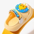 thumbnail image 5 of YDFCWXW Toddler Girls Boys Clogs Little Kids Sandals Slides with Strap Kids Garden Clogs Water Shoes (Yellow, 18-24 Months), 5 of 9