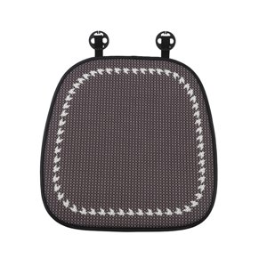 Yulier Coussin de siège de voiture, housse de siège pour voiture ventilée d'été, coussin de siège respirant pour camion de voiture.