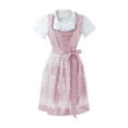 thumbnail image 5 of Oktoberfest Outfits for Women Dirndl Dress for German Traditional Bavarian Costume Pink XXXL, 5 of 6