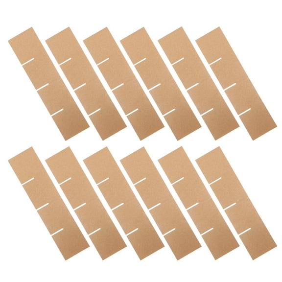 MLINS 2 Sets Cardboard Box Dividers Cardboard Packing Box Dividers Glass Dish Cardboard Dividers