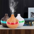 thumbnail image 1 of Muyoka Difusor de aceite esencial Humidificador de niebla de 300 ml con difusor de aromaterapia ultrasónico de luz nocturna de 7 colores Muyoka Hogar, 1 of 7