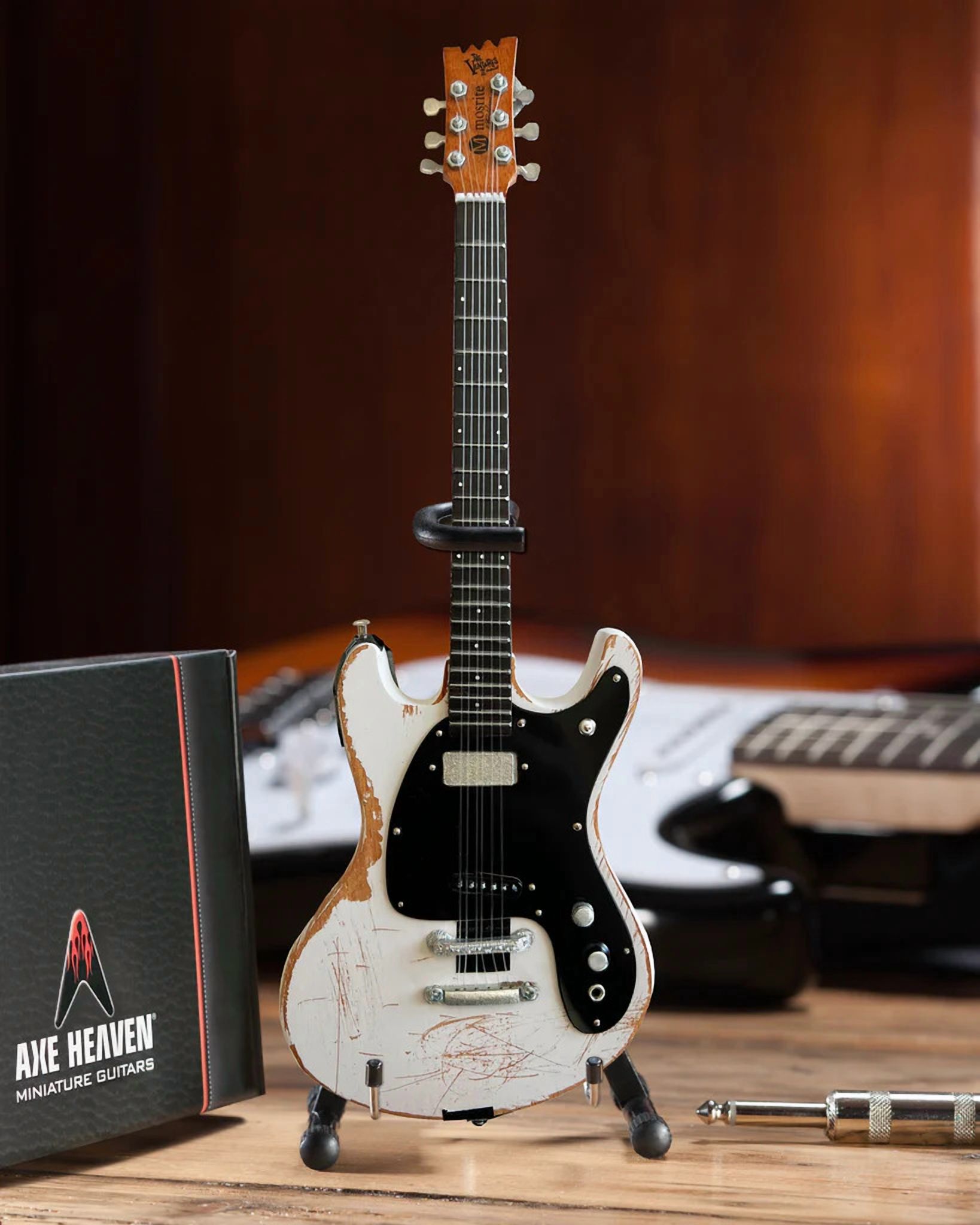 Johnny Ramone Signature 1965 Mosrite Ventures II 10 Inch Miniature Guitar