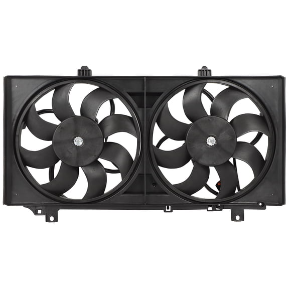 cciyu Engine Radiator Cooling Fan Assembly fit for 2010-2011 for Chevrolet for Camaro