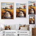 thumbnail image 4 of Designart "Unveiling Rural Fusion I" Farm Floater Framed Canvas Wall Art, 4 of 5