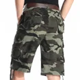 thumbnail image 3 of Pantalones cortos cargo para hombre, con botones por encima de la rodilla y bolsillos, pantalones cortos para hombre de gran tamaño, cómodos, holgados, estilo Harajuku, venta al por mayor, 3 of 5